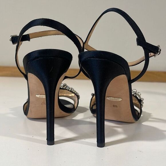 Badgley Mischka Black Sandals Size 8.5 - Picture 7 of 14